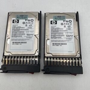 HP DG146BB976 146GB 2.5" 3Gb 10K RPM SAS Server Drive P/N: 431954-003  LOT OF 2